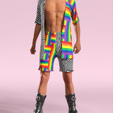 Spectromania Male Rave Shorts