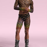 Blurred Lines Male Mesh Wings