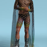 Blurred Lines Male Mesh Wings