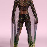Blurred Lines Male Mesh Wings