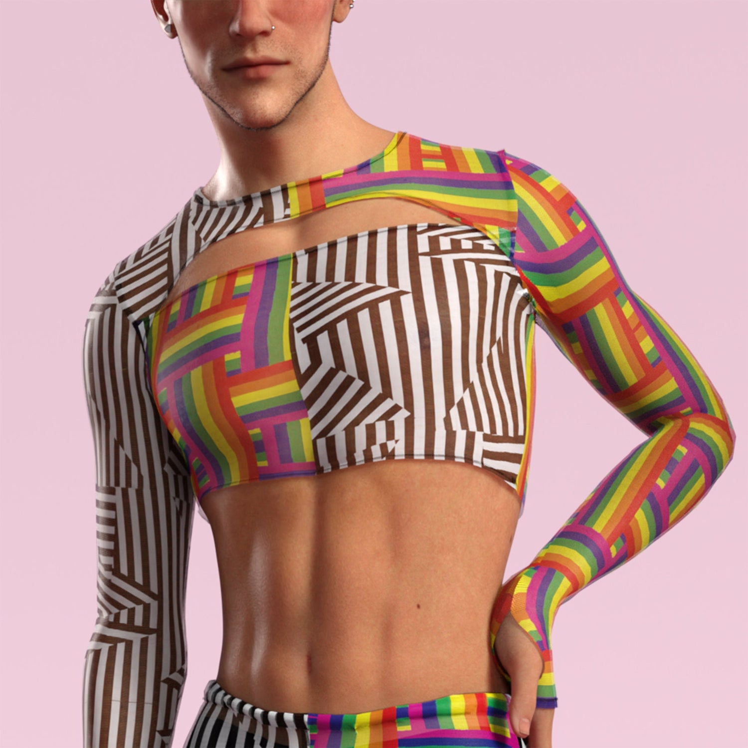 Spectromania Mesh Male Cutout Set 9