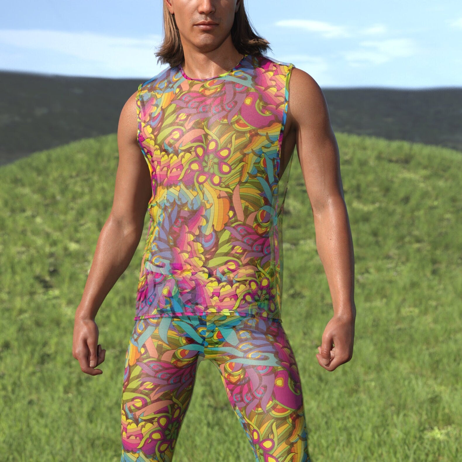 Ethereal Senses Mesh Male Muscle Set 2