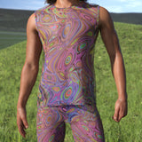 Beyond Thought Mesh Male Muscle Top