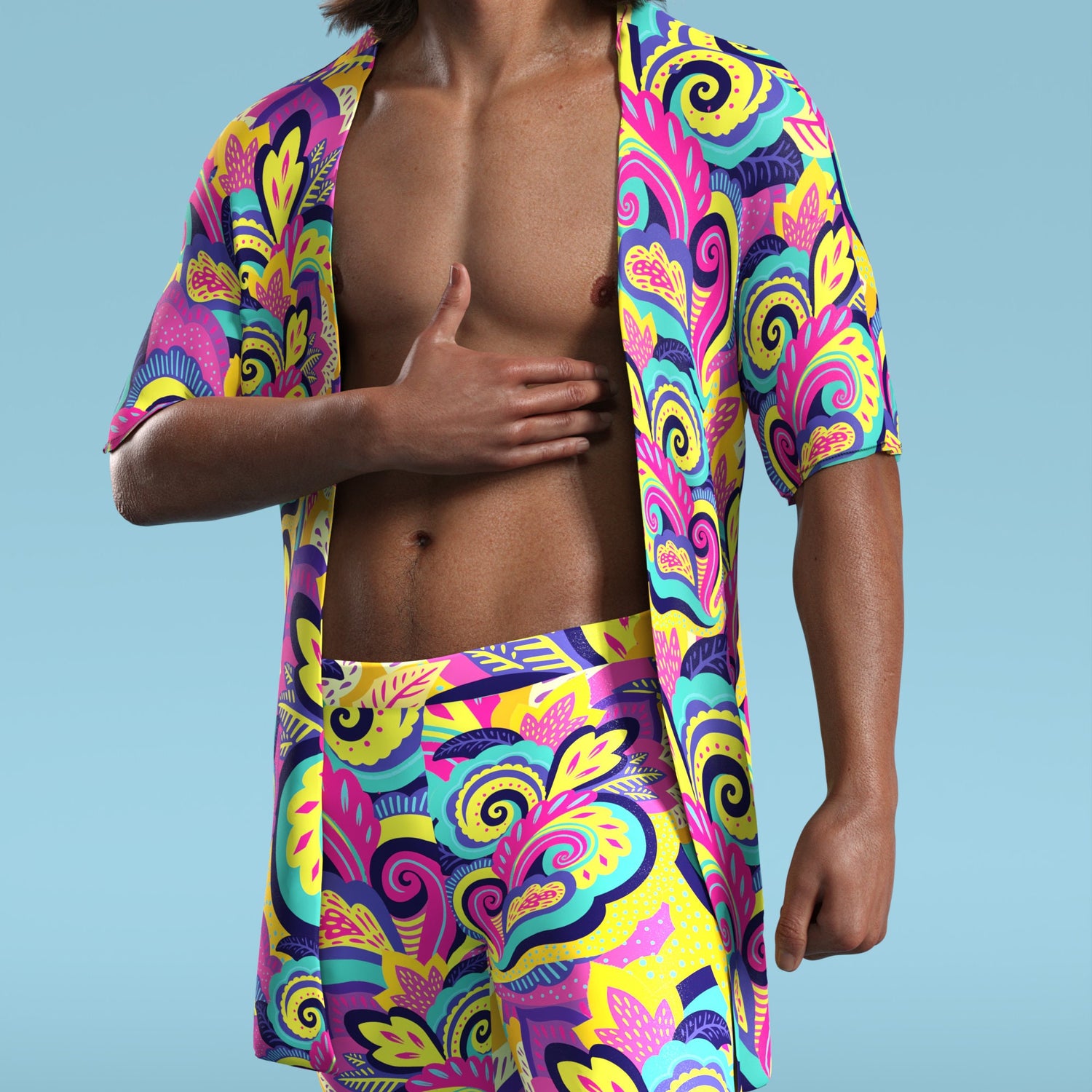 Summer Blossom Male Half Flared Set 6