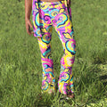 Summer Blossom Male Flared Pants