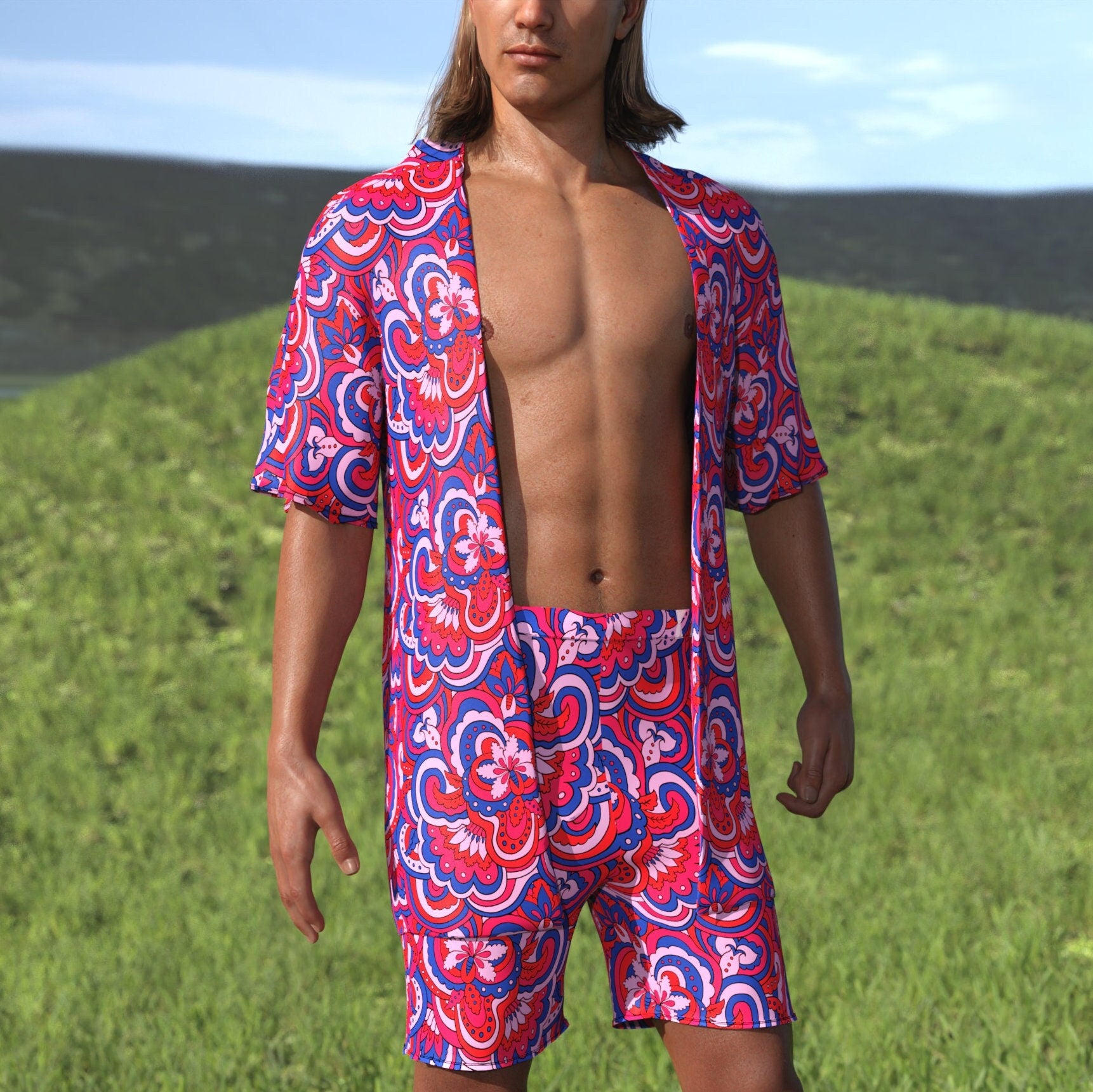 Mystic Melody Male Half Robe Set 2