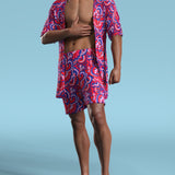 Mystic Melody Male Rave Shorts
