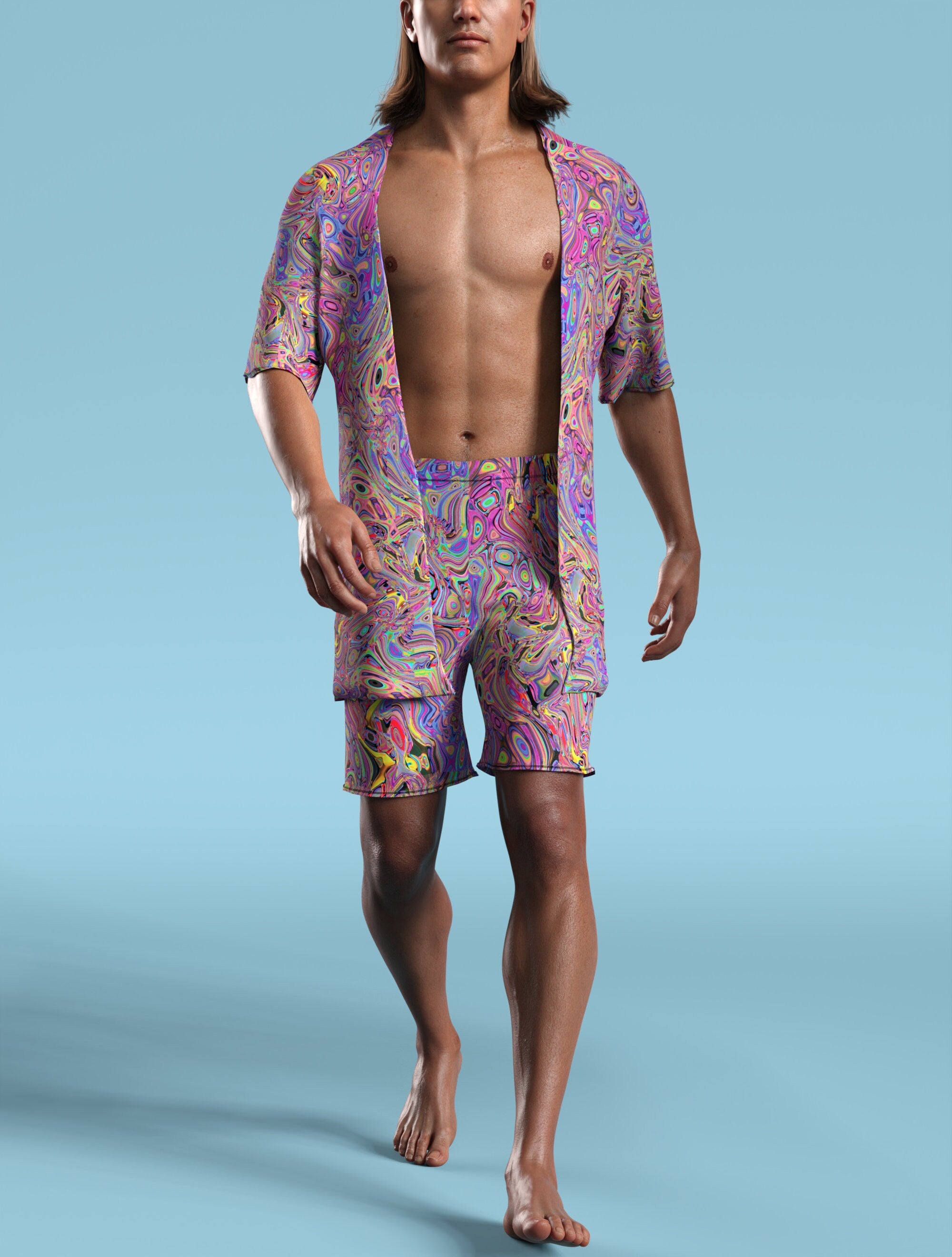 Beyond Thought Male Half Robe Set – Candy Catz