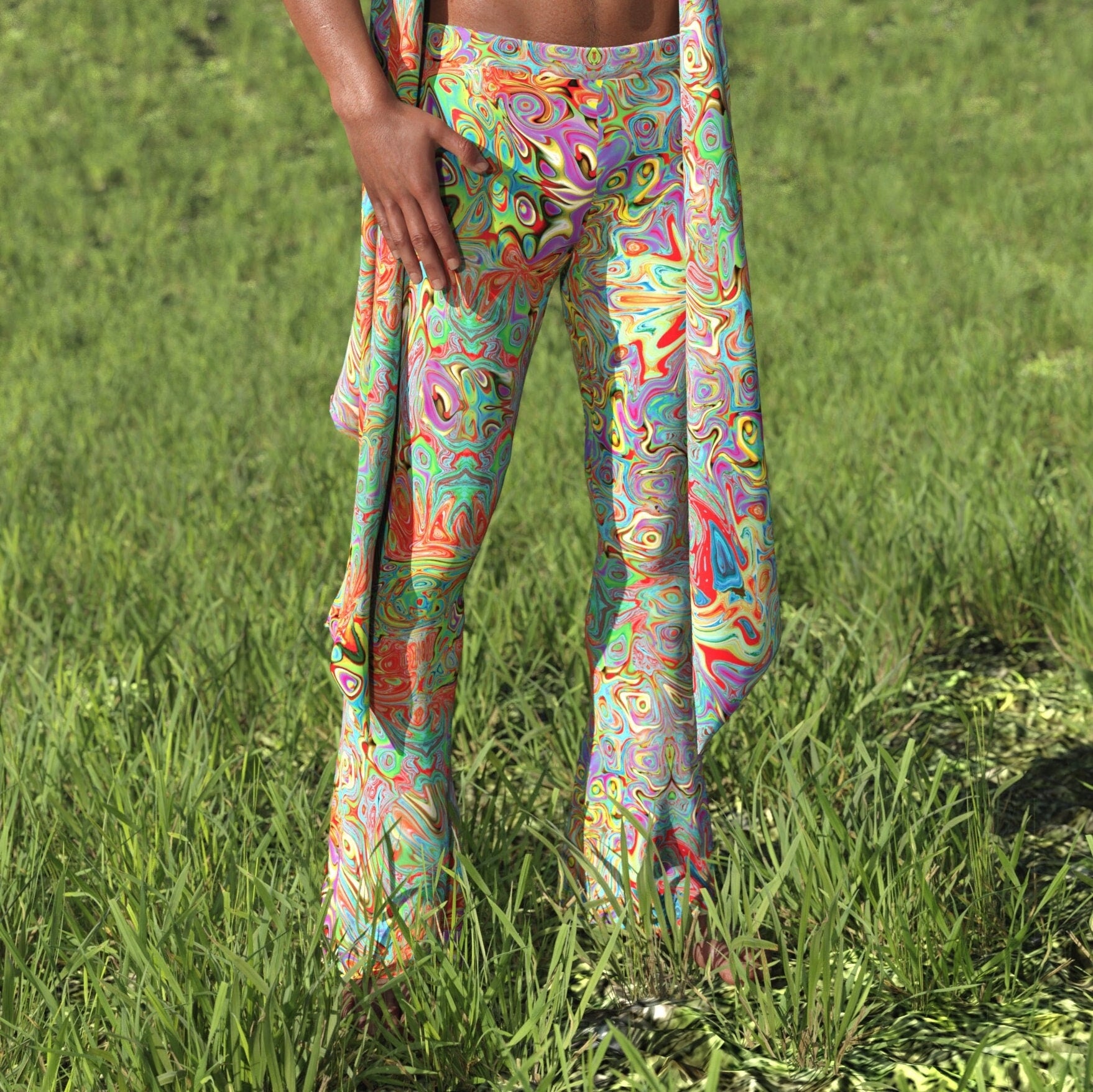 Setaya Land Male Flared Pants 2