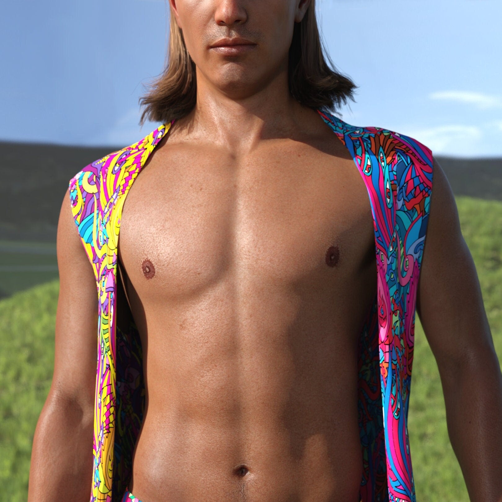 Drememi's Realm Male Vest 2