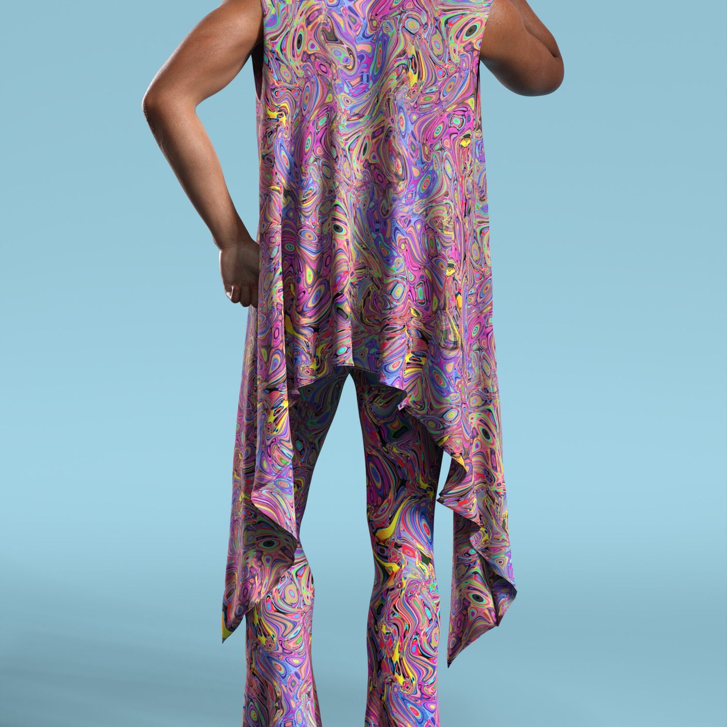 Beyond Thought Male Flared Pants 6