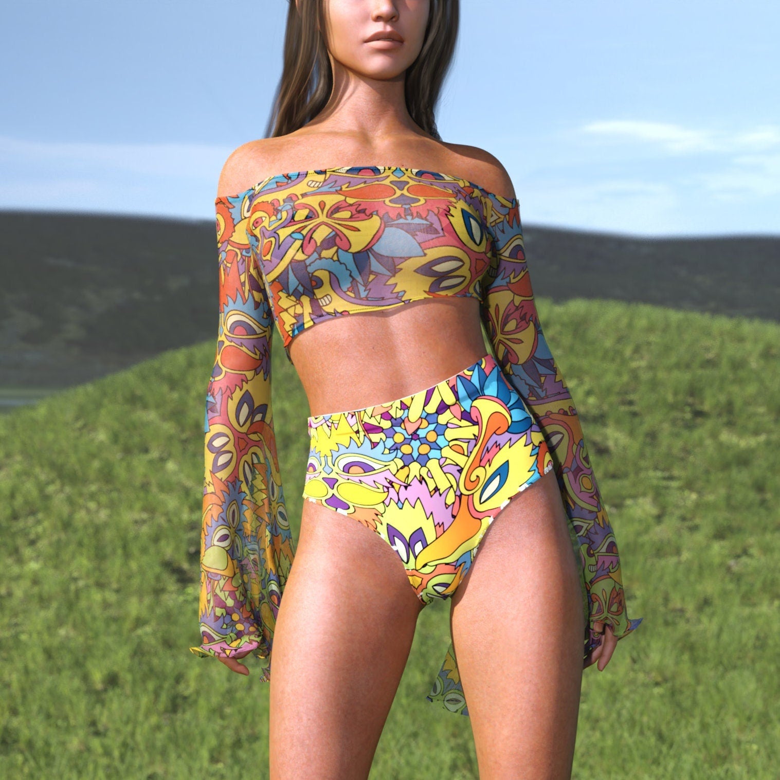 Above All Things Off Shoulder Set 2