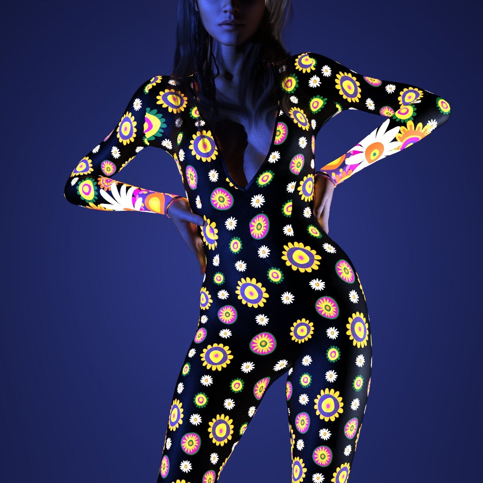 UV Petals of Enchantment Low Cut Costume 2