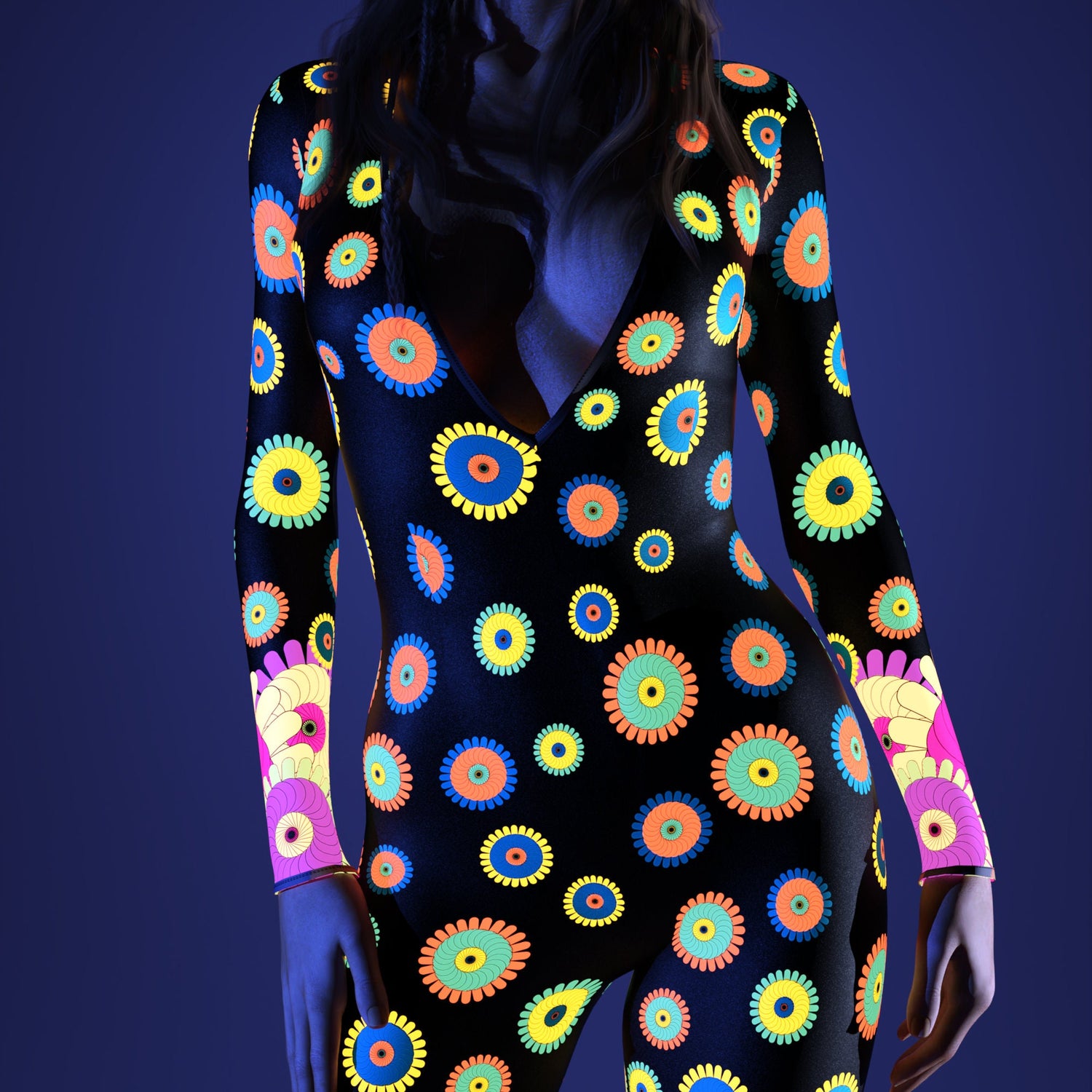 UV Microcosmic Low Cut Costume