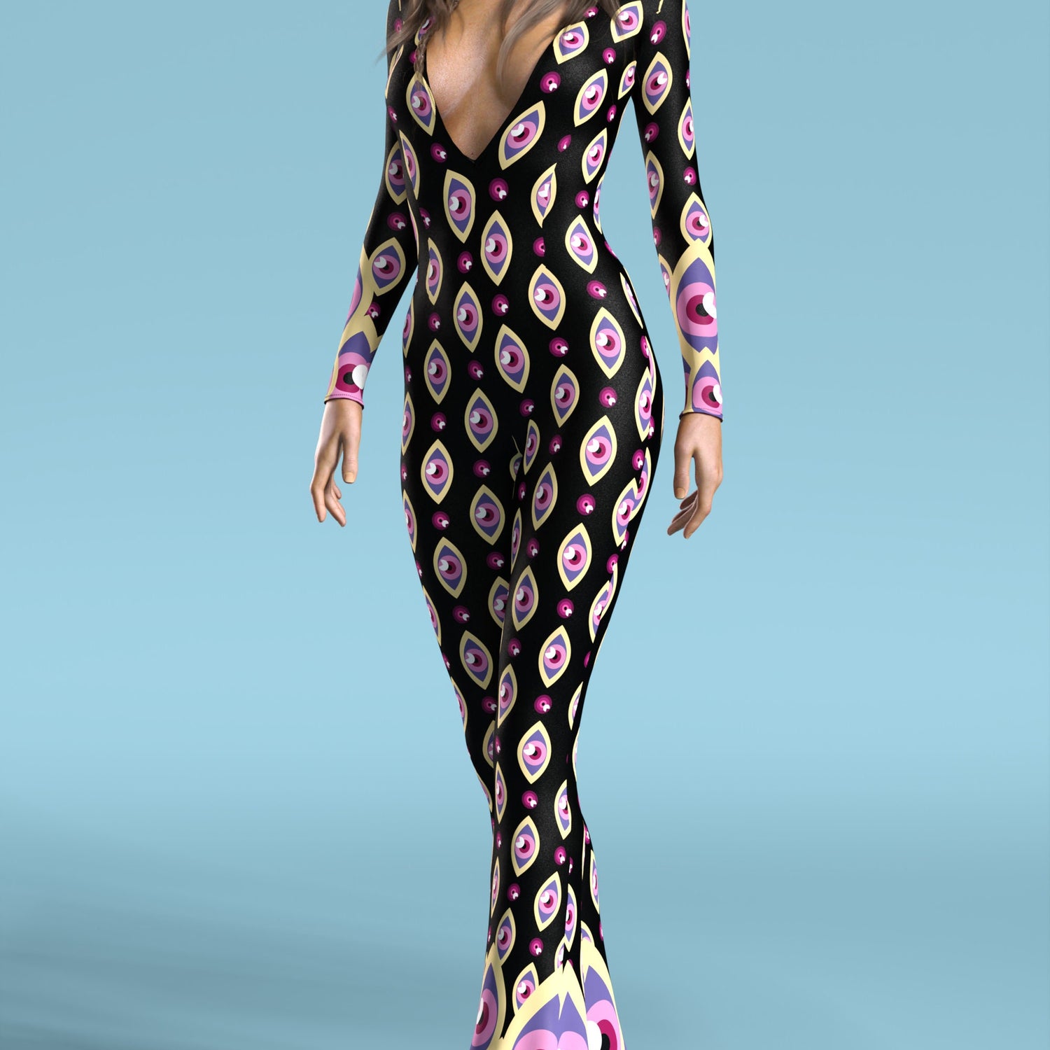 UV Eye Dee Low Cut Costume 6