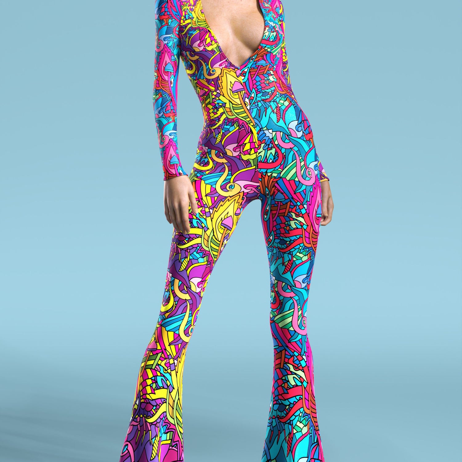 Drememi's Realm Low Cut Costume Lycra