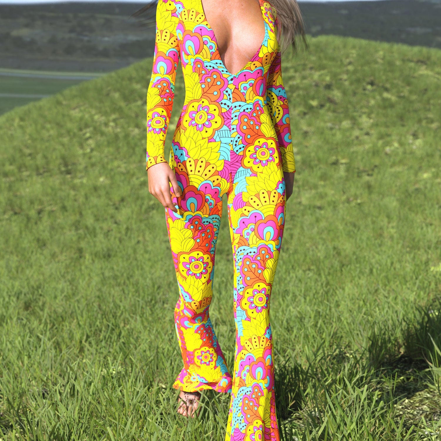 Nature's Wonder Low Cut Costume 3