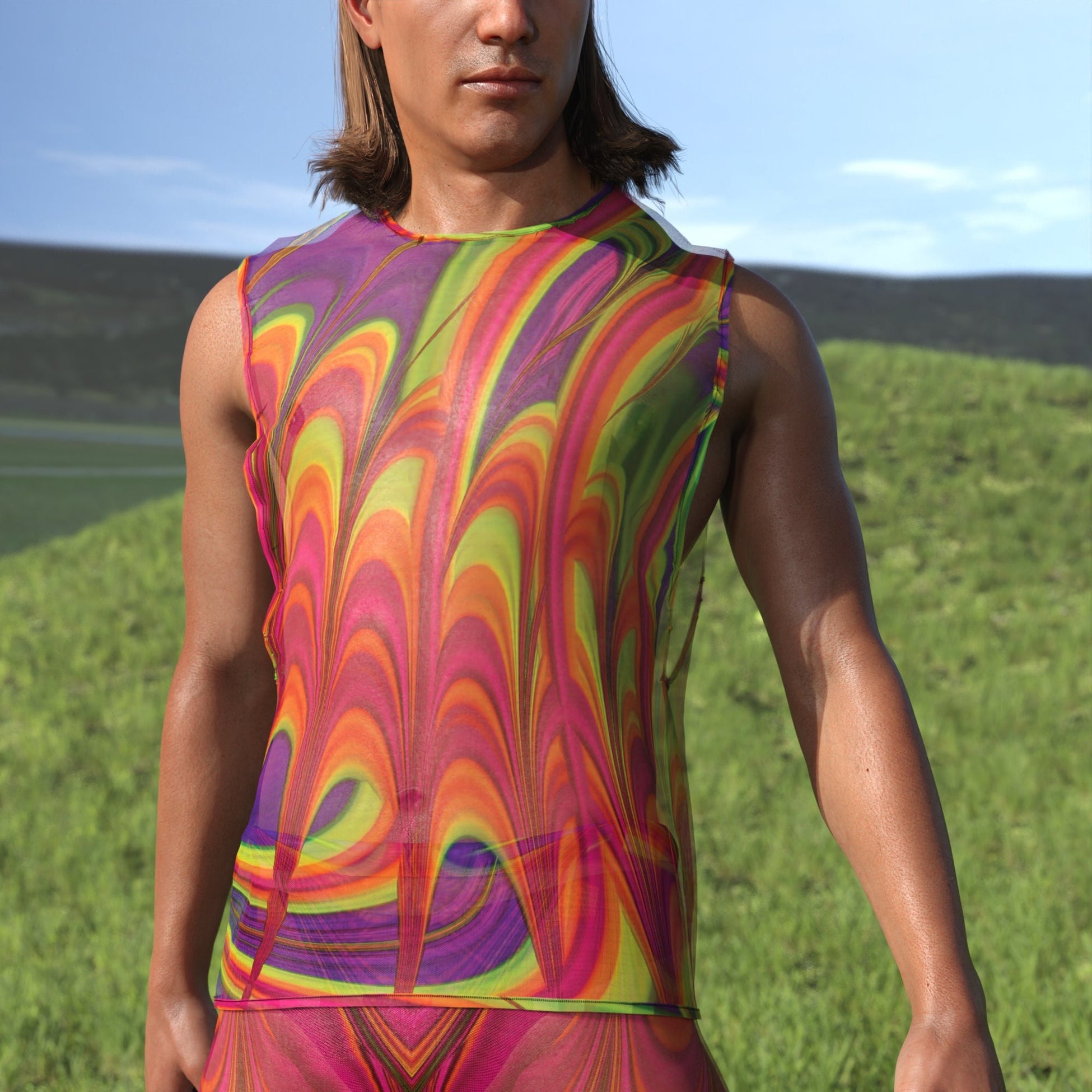 Dimension Lore Mesh Male Muscle Top 2