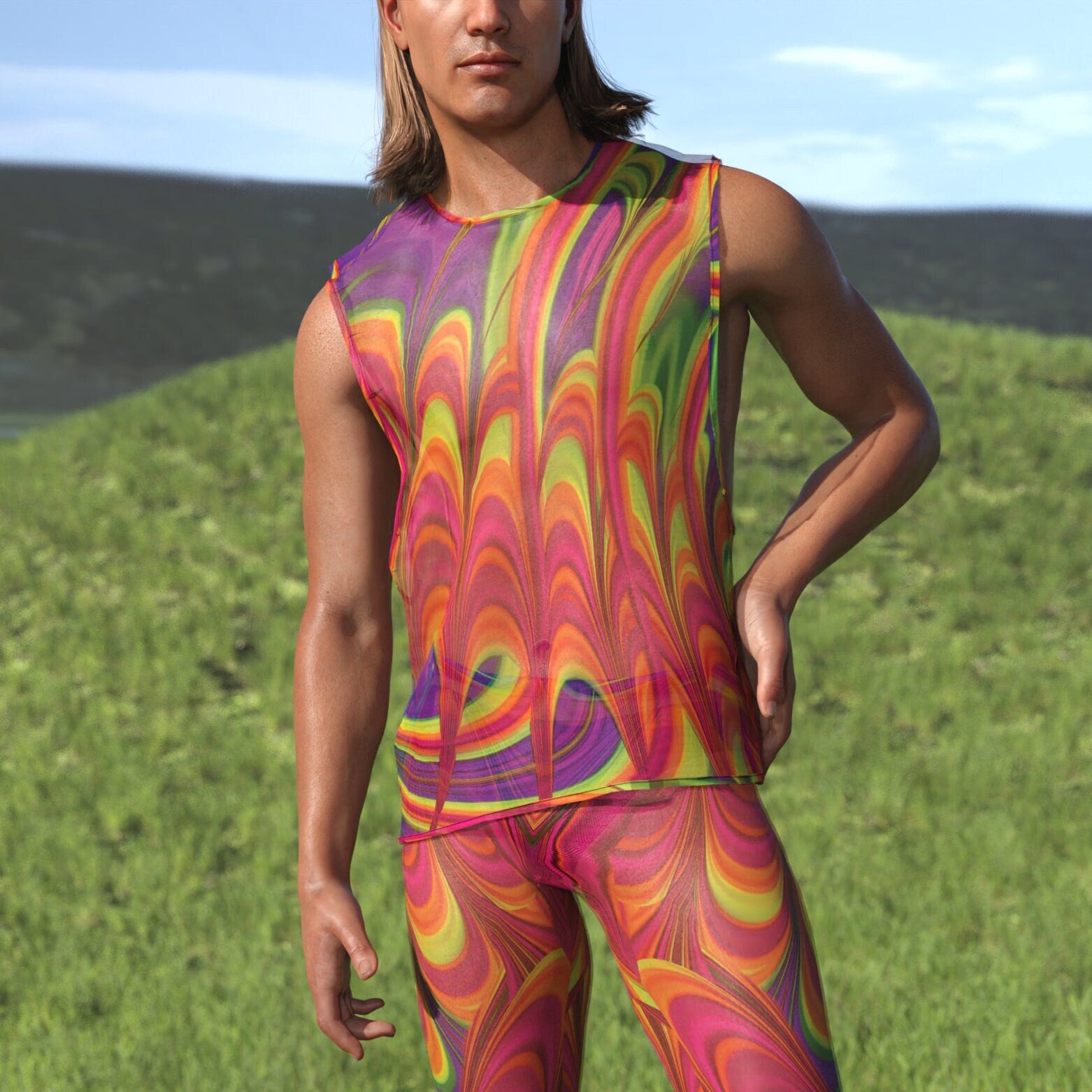Dimension Lore Mesh Male Muscle Set 2