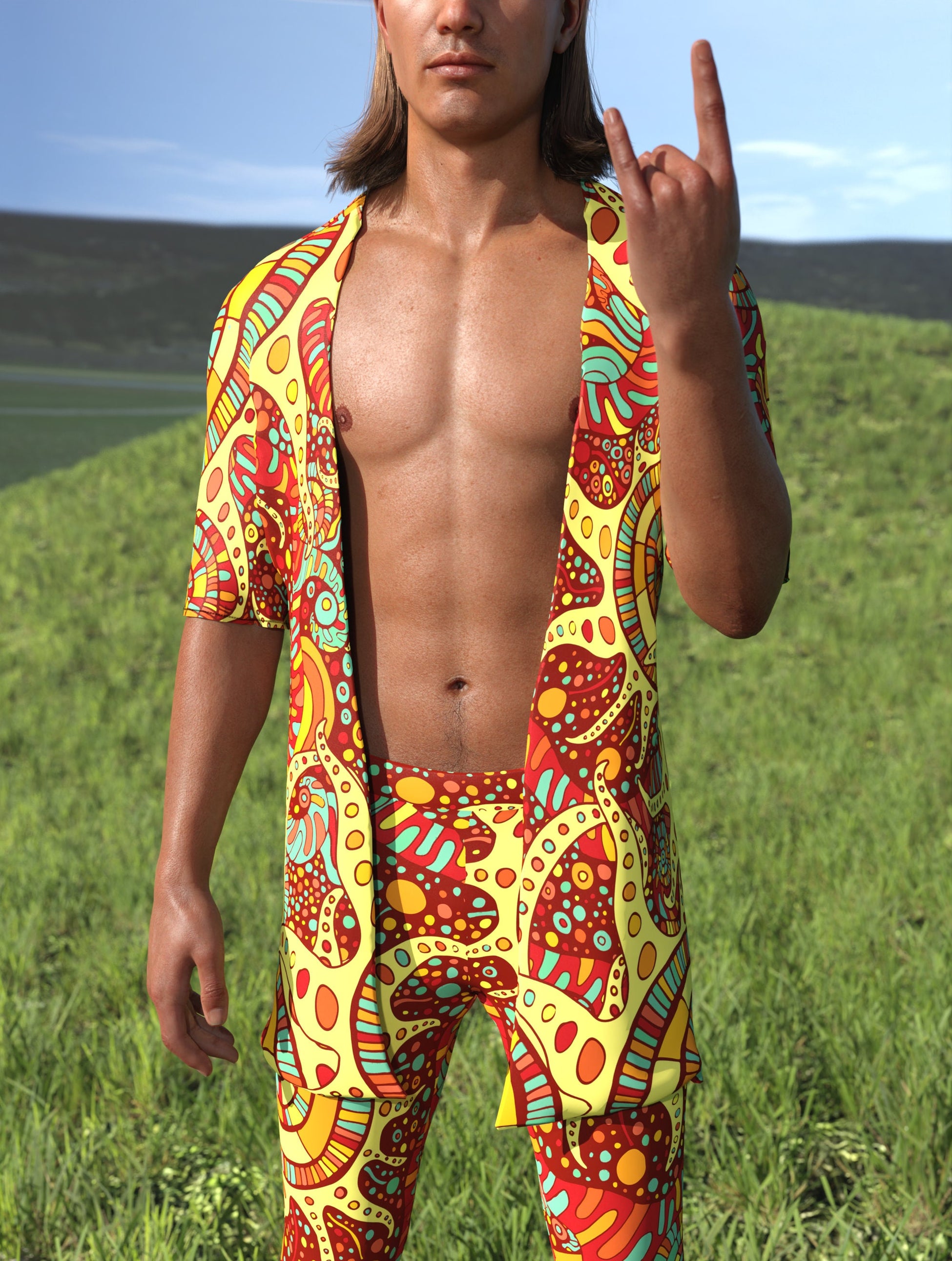 Panajay Male Half Flared Set 1