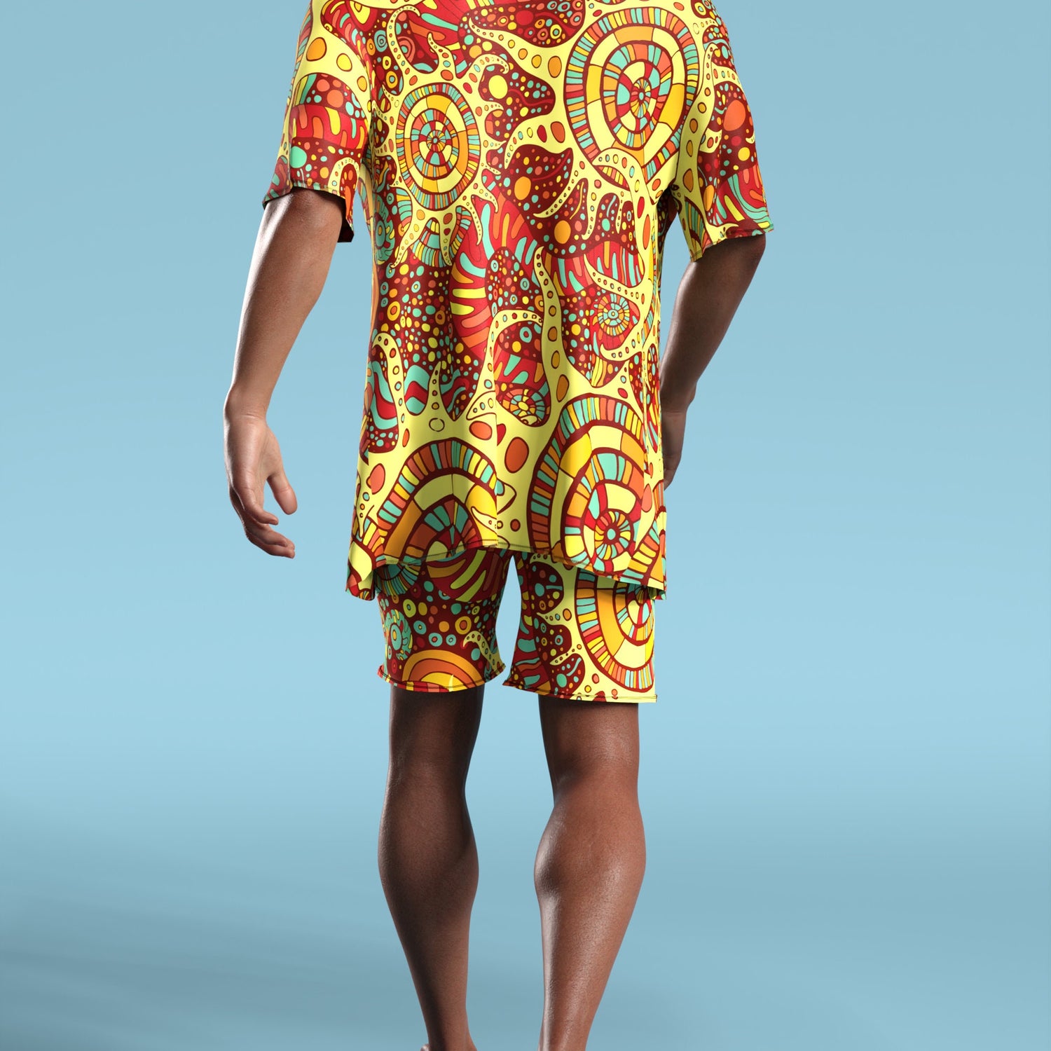 Men Panajay Male Rave Shorts