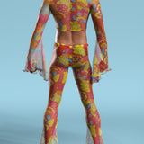 Nature's Wonder Mesh Male Flared Set