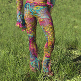 Ethereal Senses Mesh Male Flared Pants