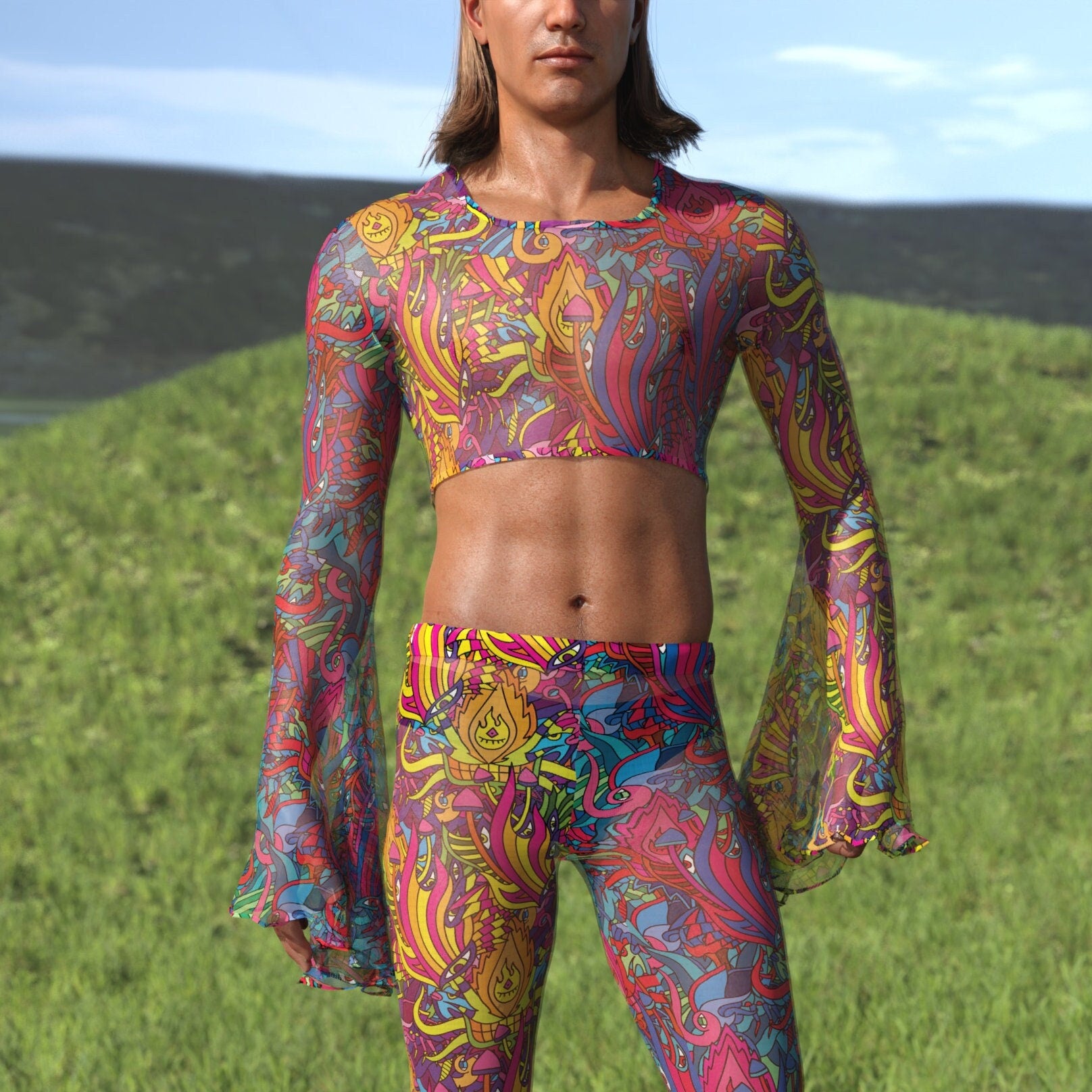 Drememi's Realm Mesh Male Flared Set 2