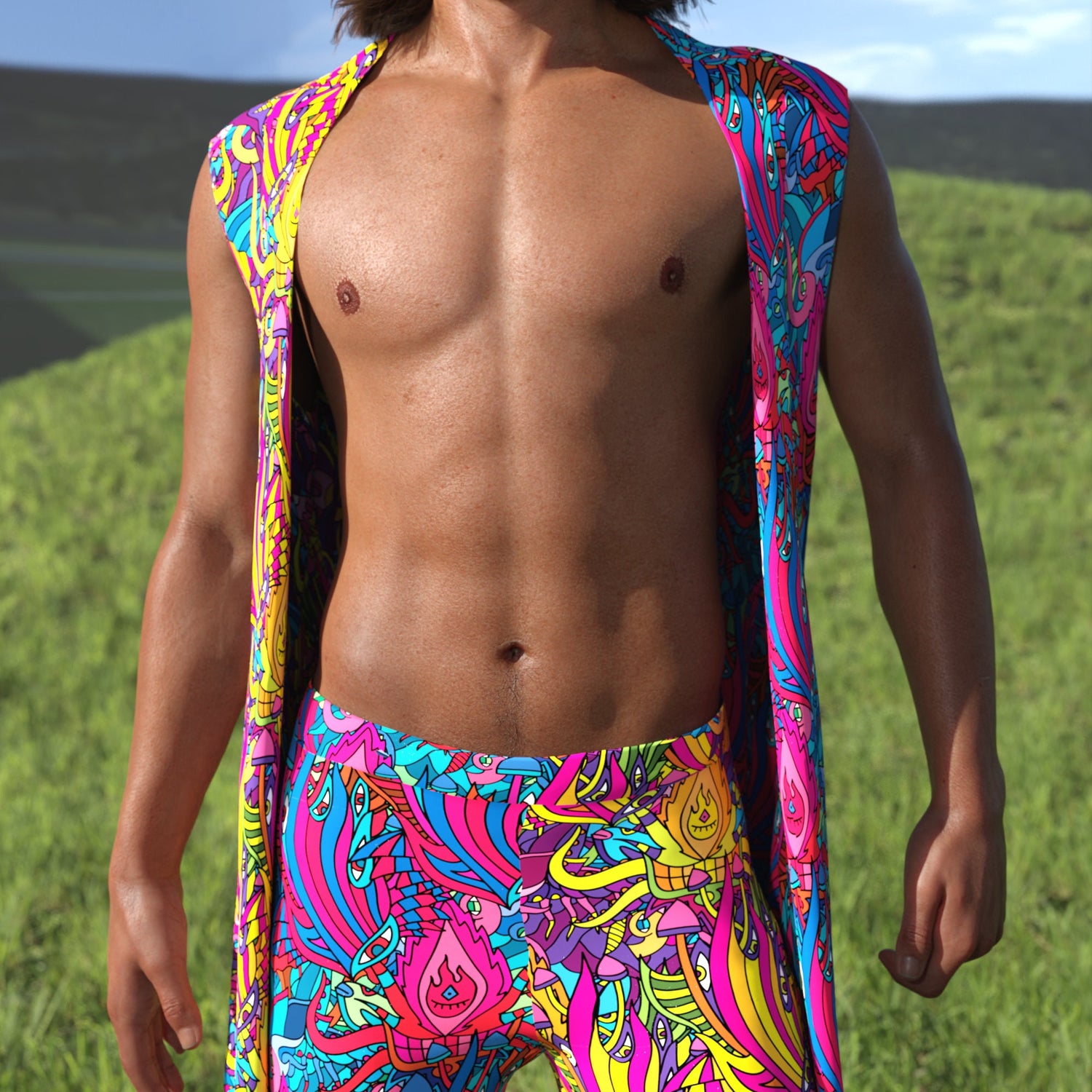 Drememi's Realm Male Flared Pants