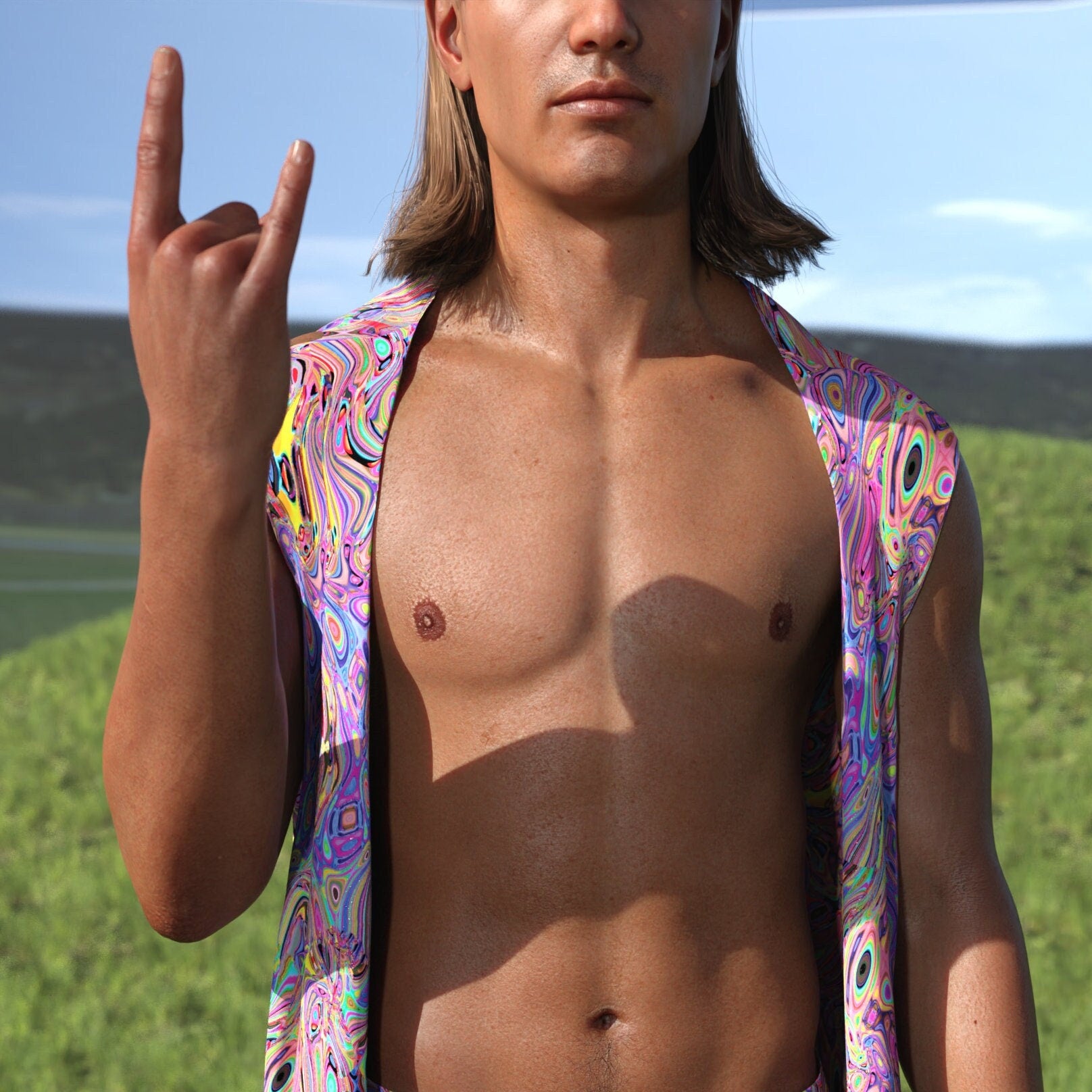 Beyond Thought Male Vest 2