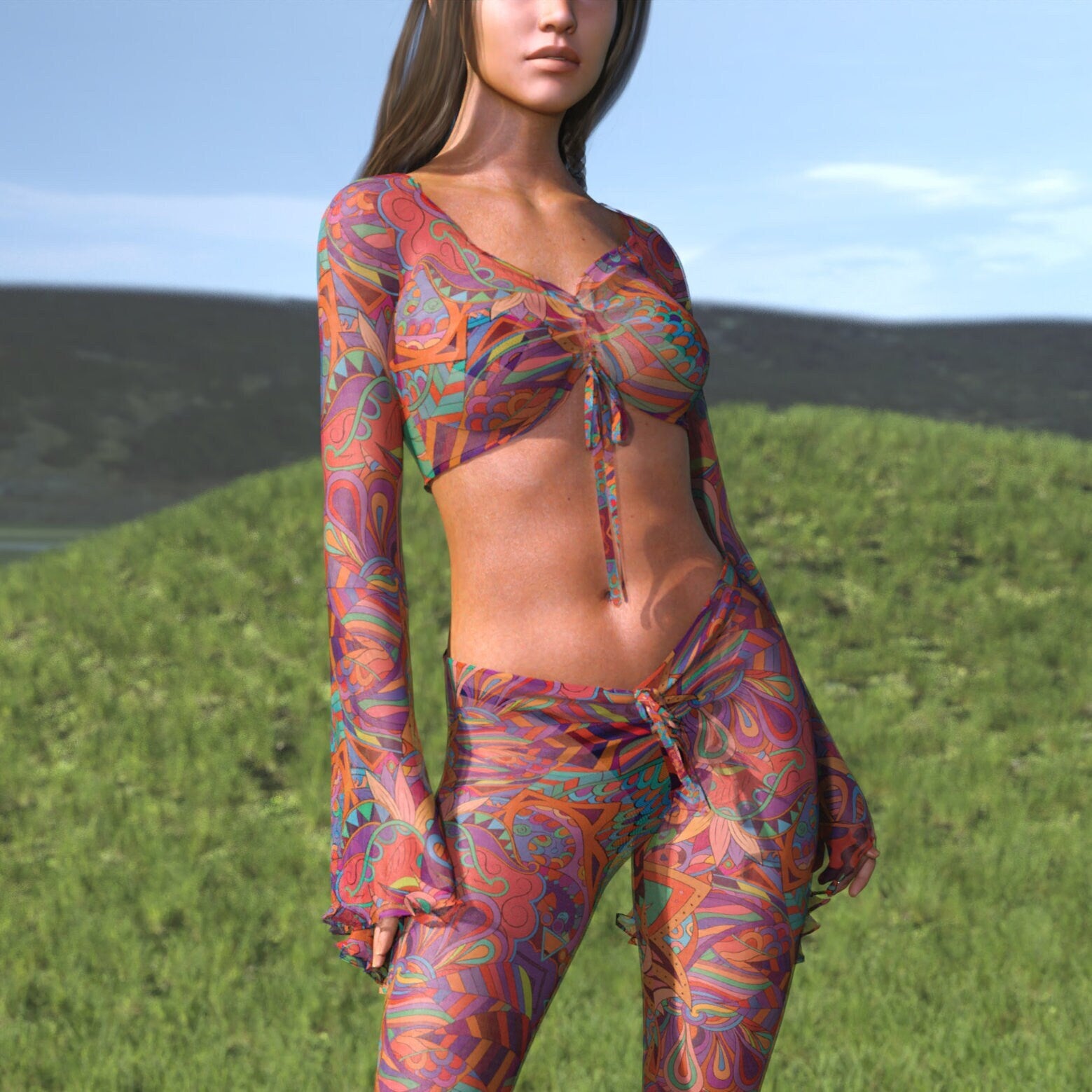 Boundless High Mesh Drawstring Set 2