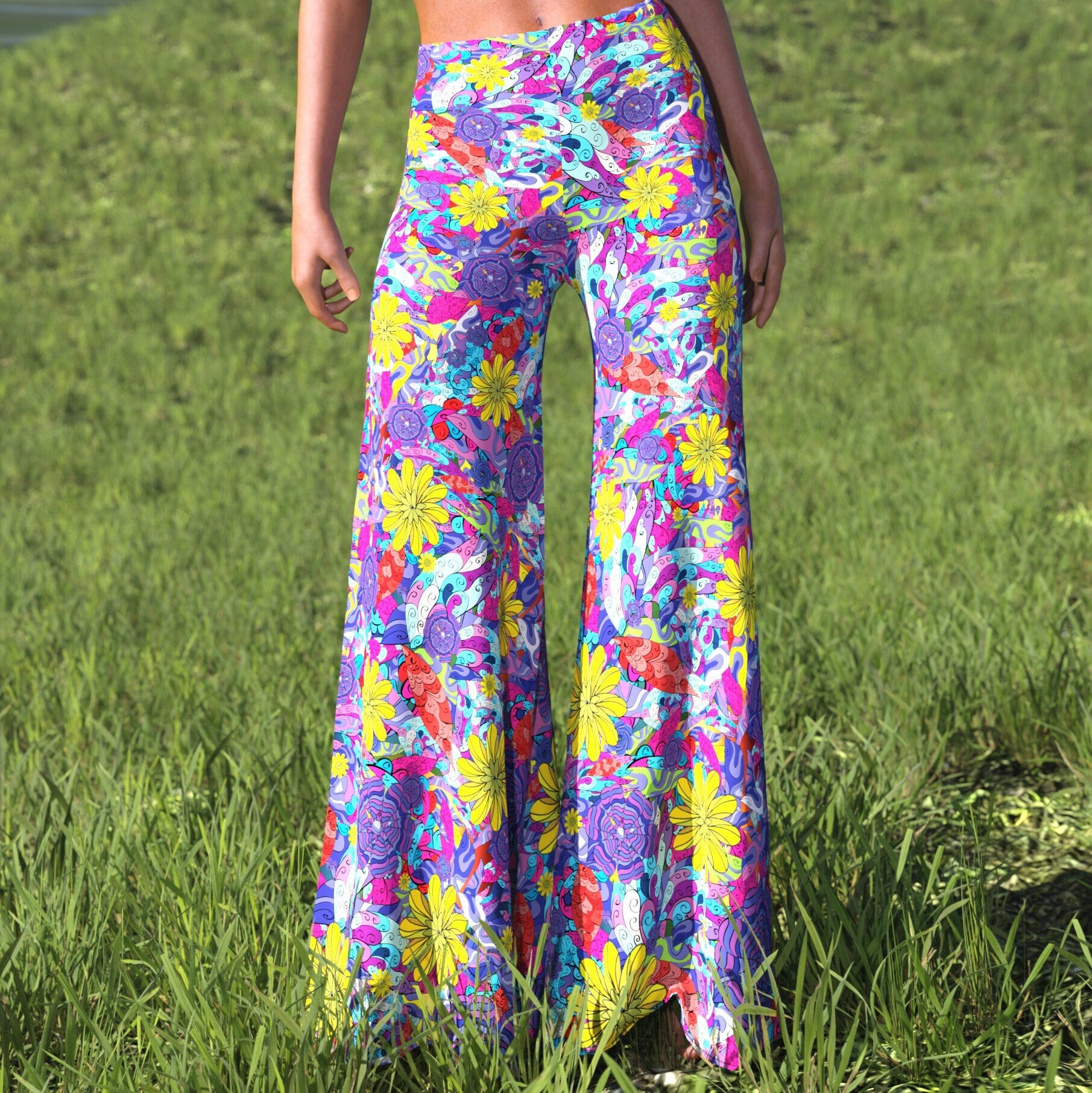 Moonblossom Loose Pants 2
