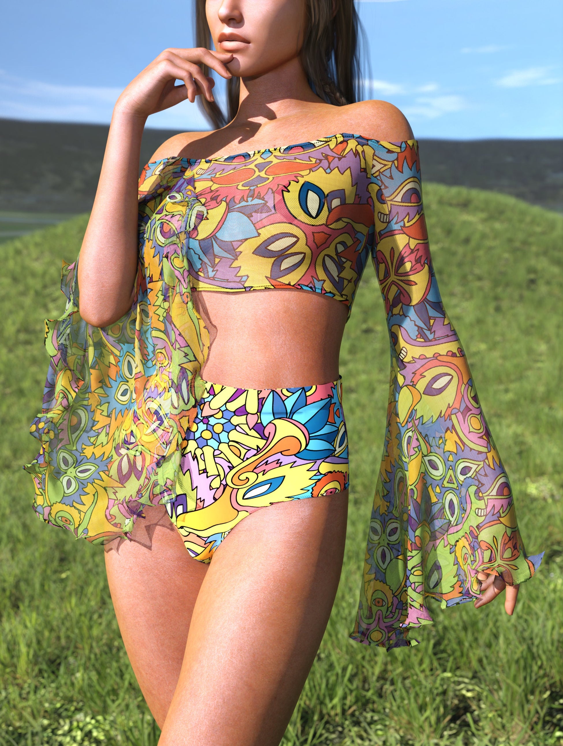 Above All Things Off Shoulder Set 1