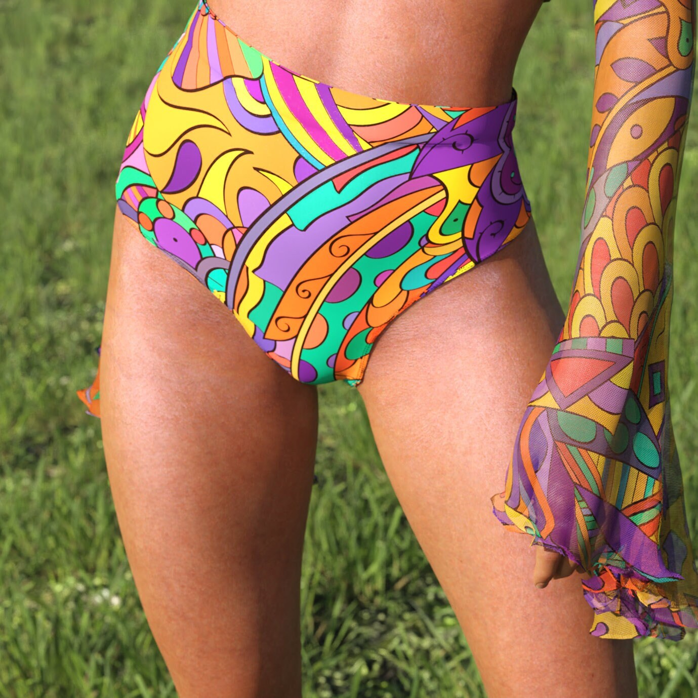 Lush Chaishukarie Cut HW Shorts 2