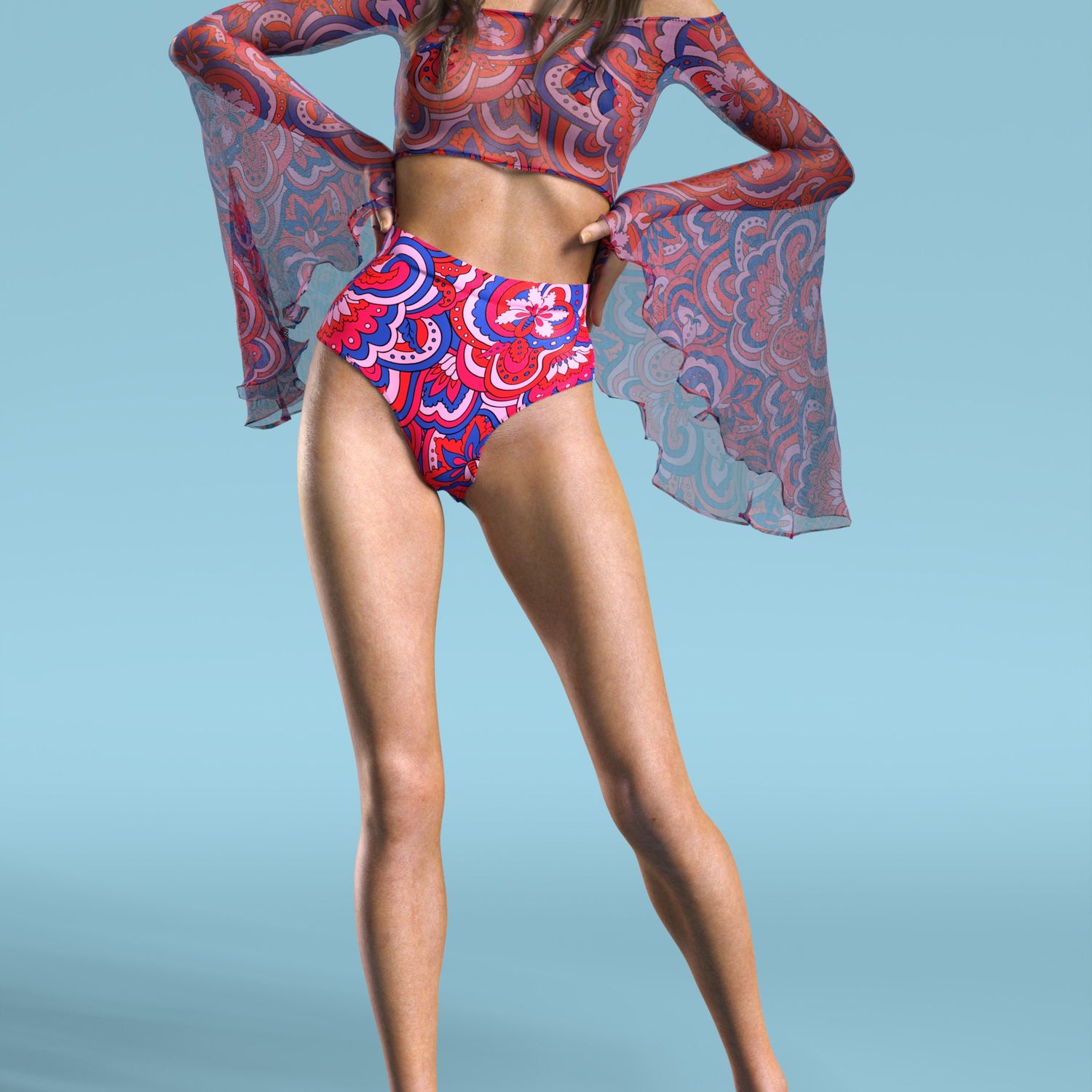 Women Mystic Melody Cut HW Shorts