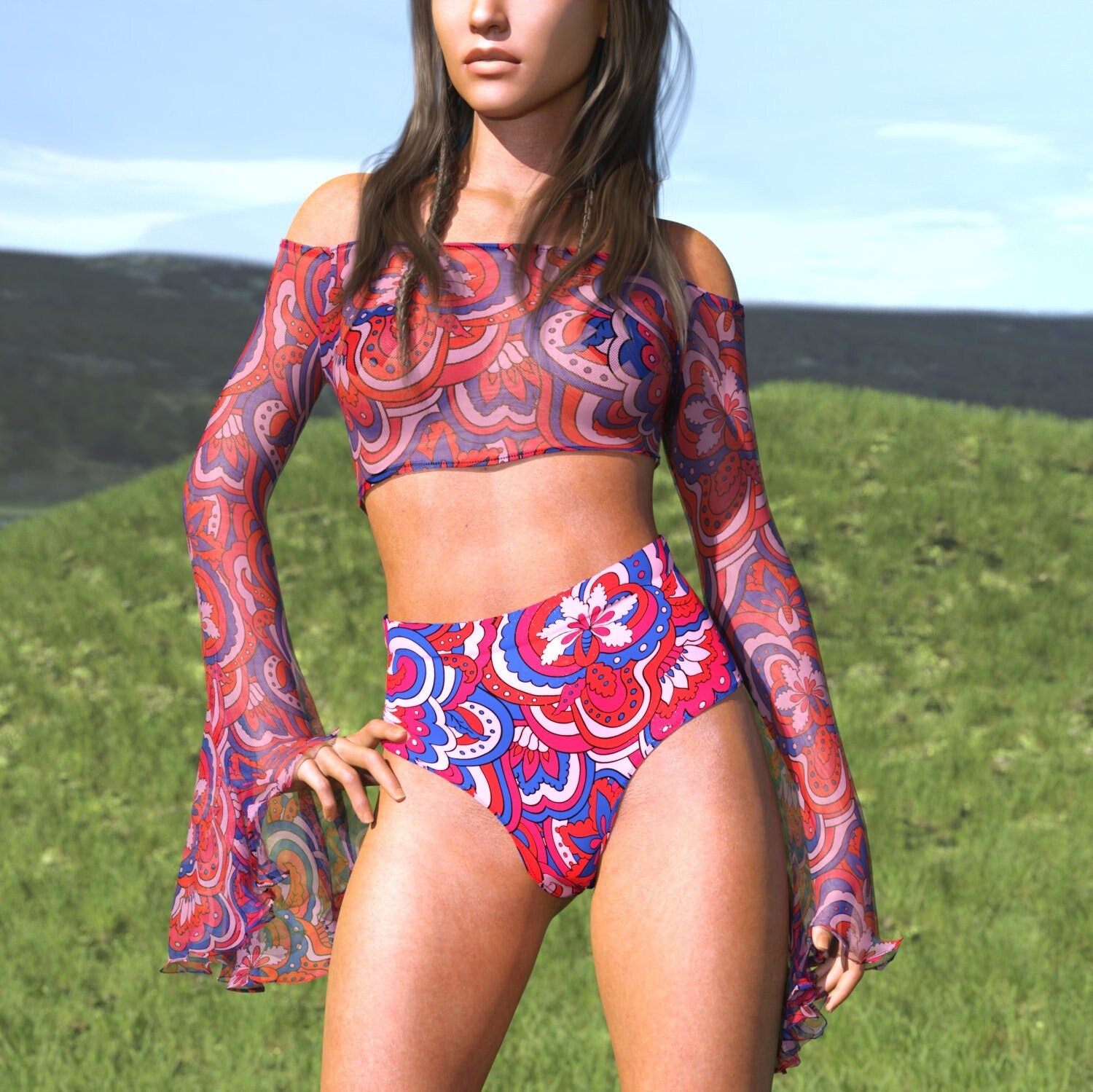 Mystic Melody Off Shoulder Set 2