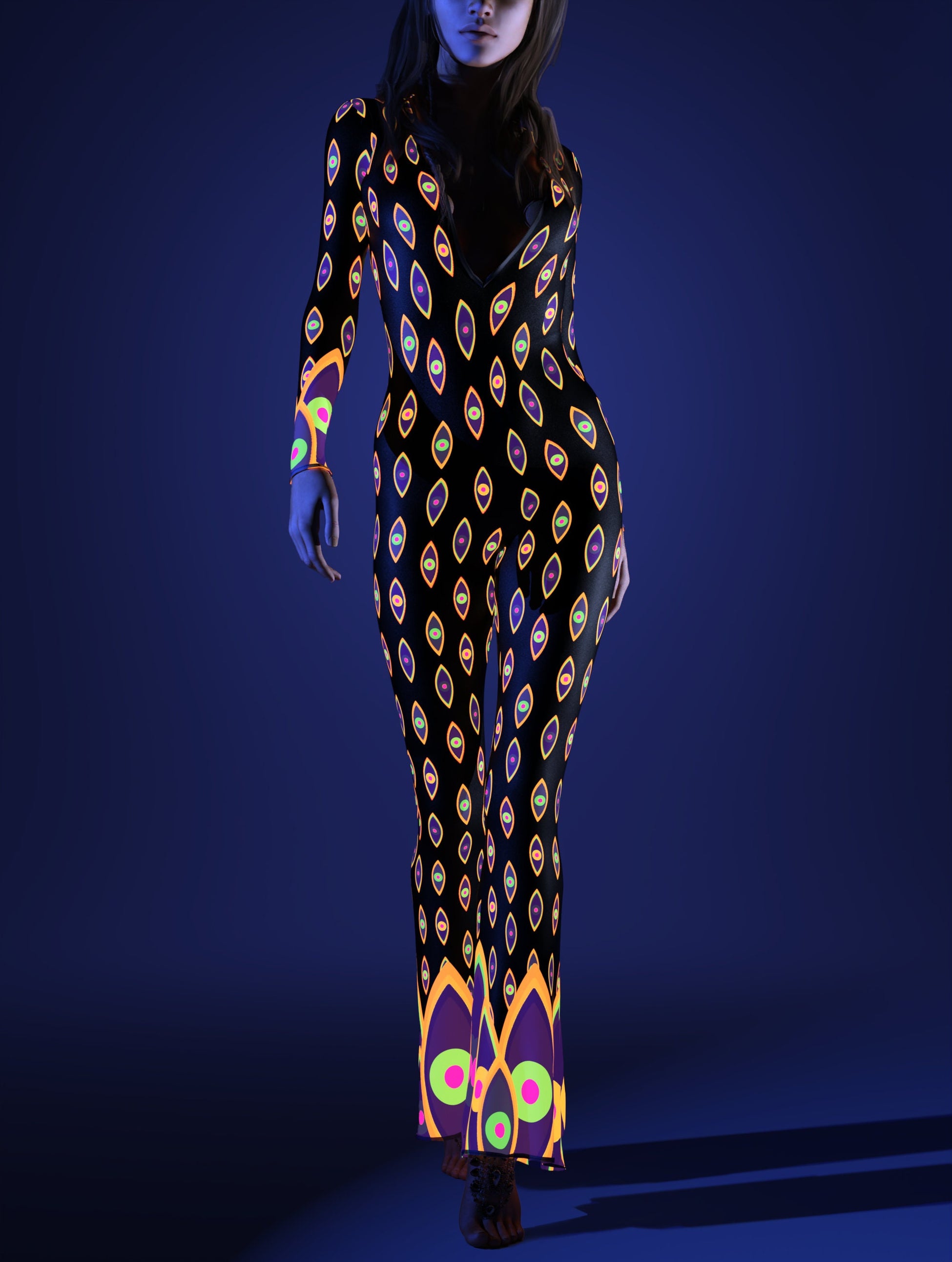 UV Hypnotic Resonance Low Cut Costume 2