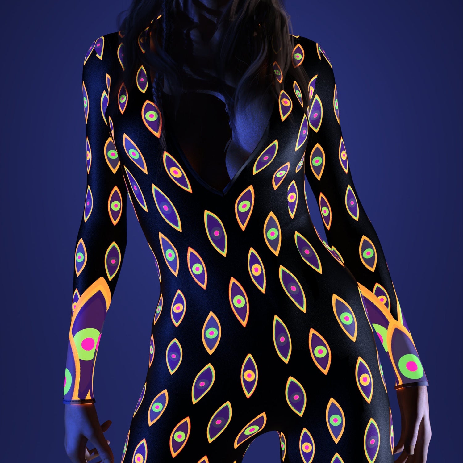 UV Hypnotic Resonance Low Cut Costume