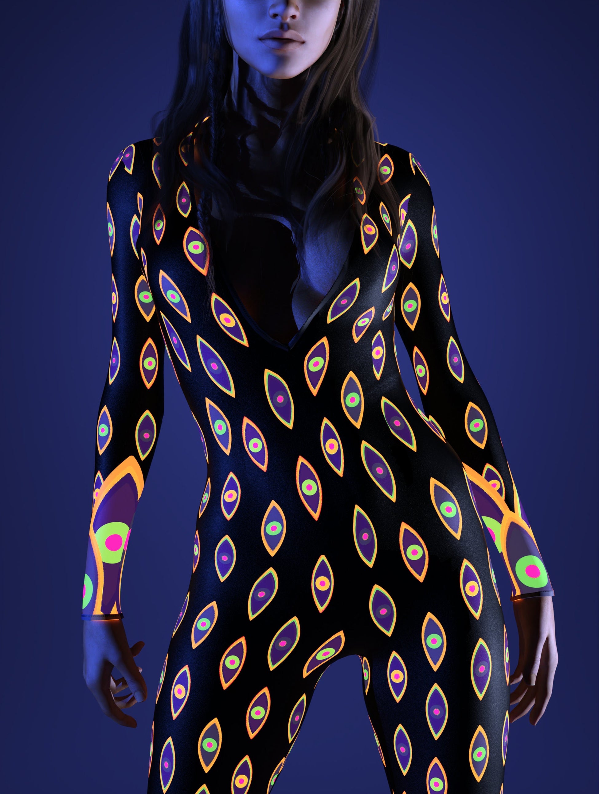 UV Hypnotic Resonance Low Cut Costume 1
