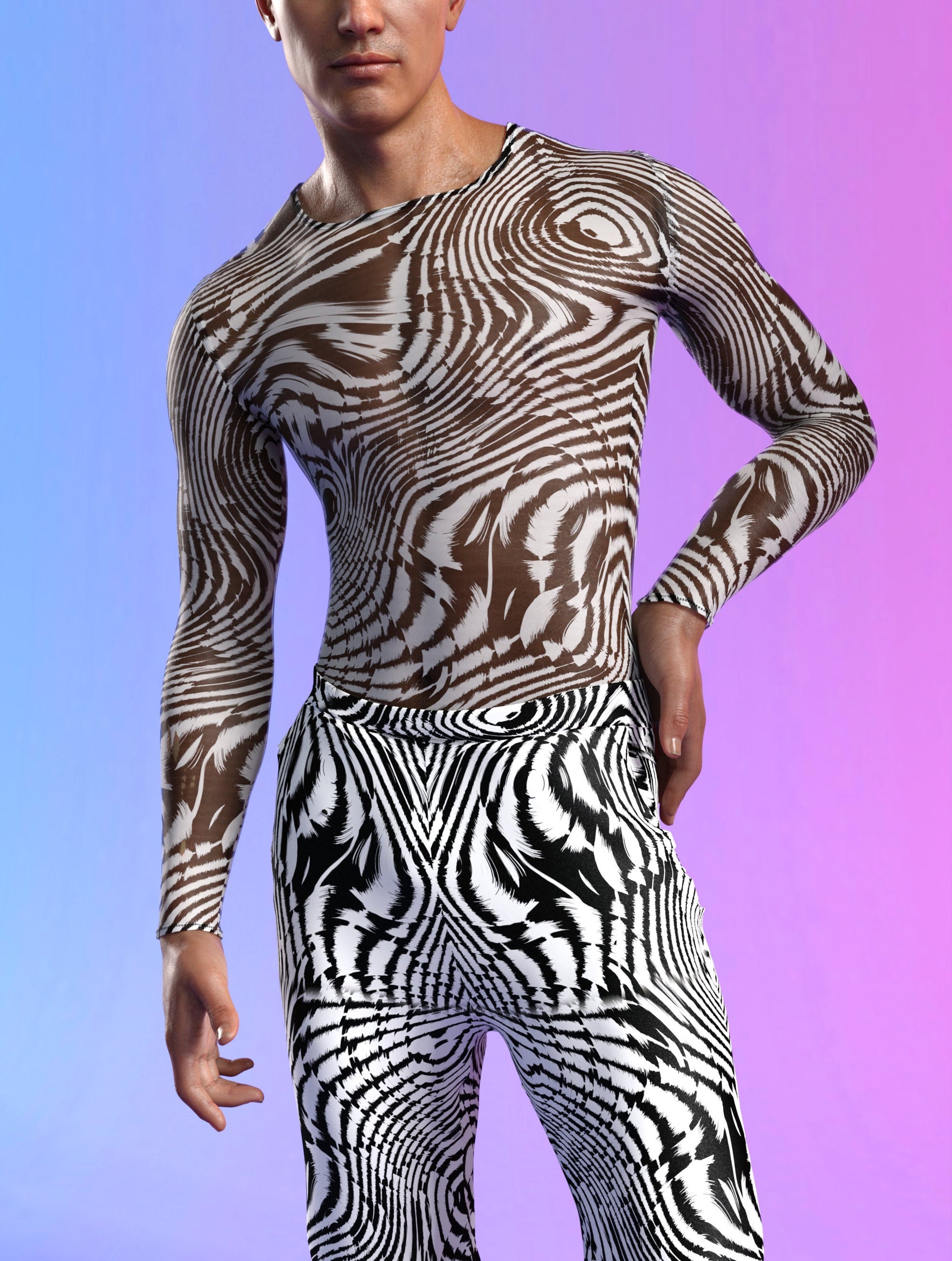 Anima Mesh Male Top 1