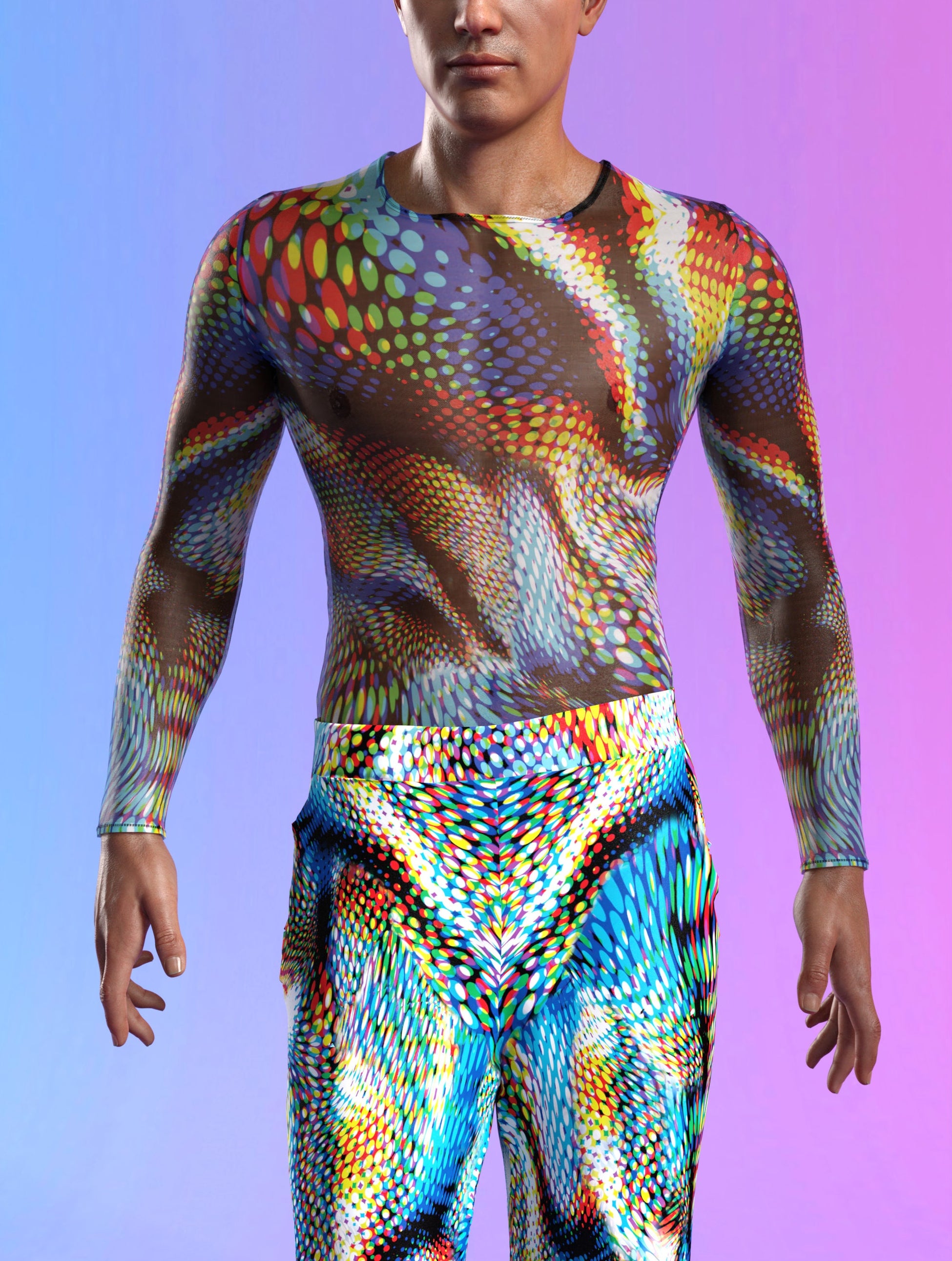 Supersonic Mesh Male Top 1