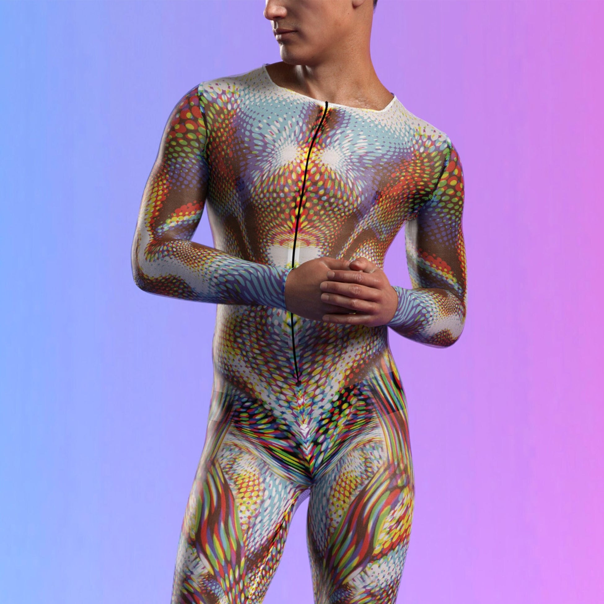 Supersonic Mesh Male Costume 2