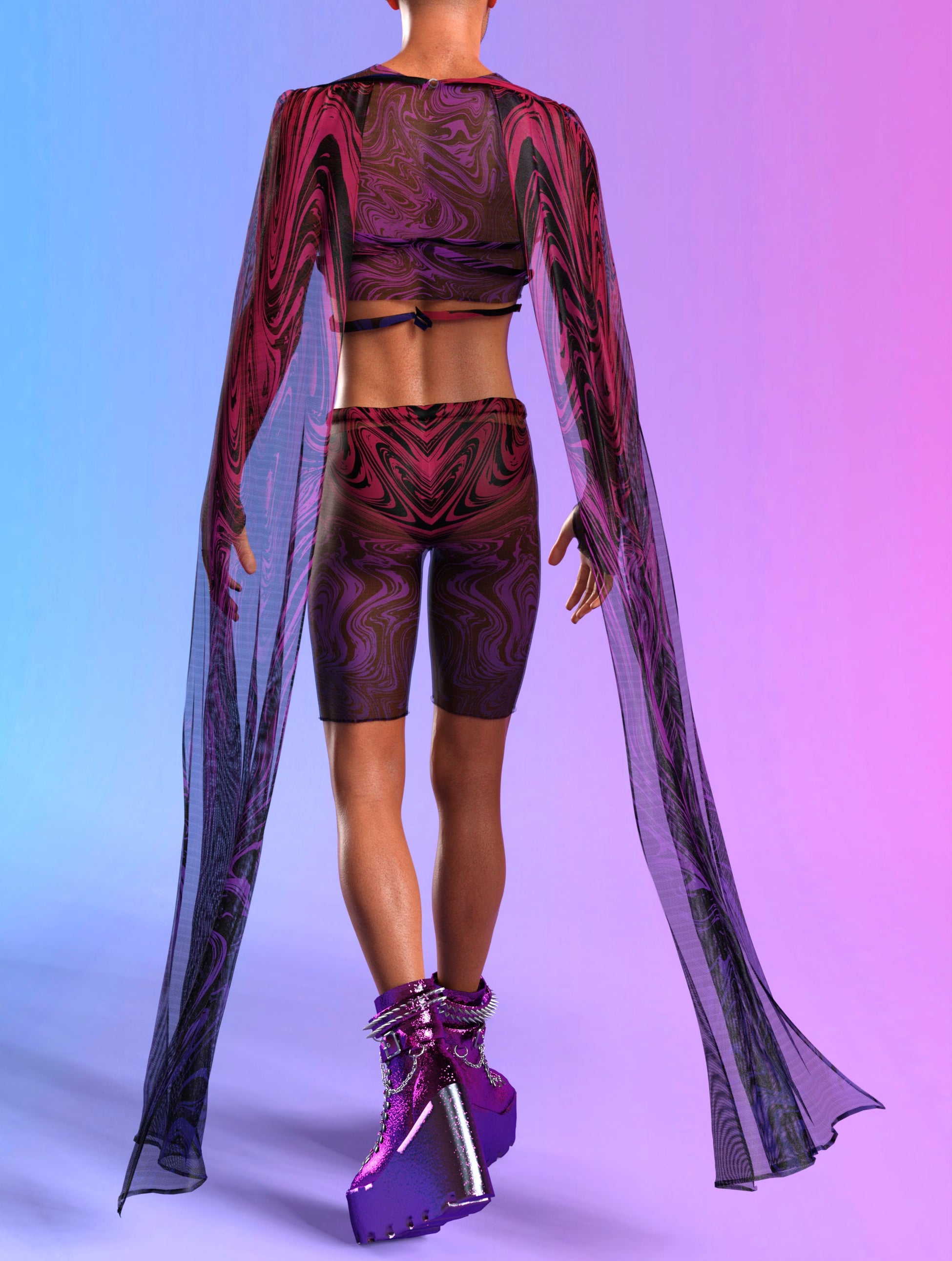 Interference Mesh Male Cutout Set 2