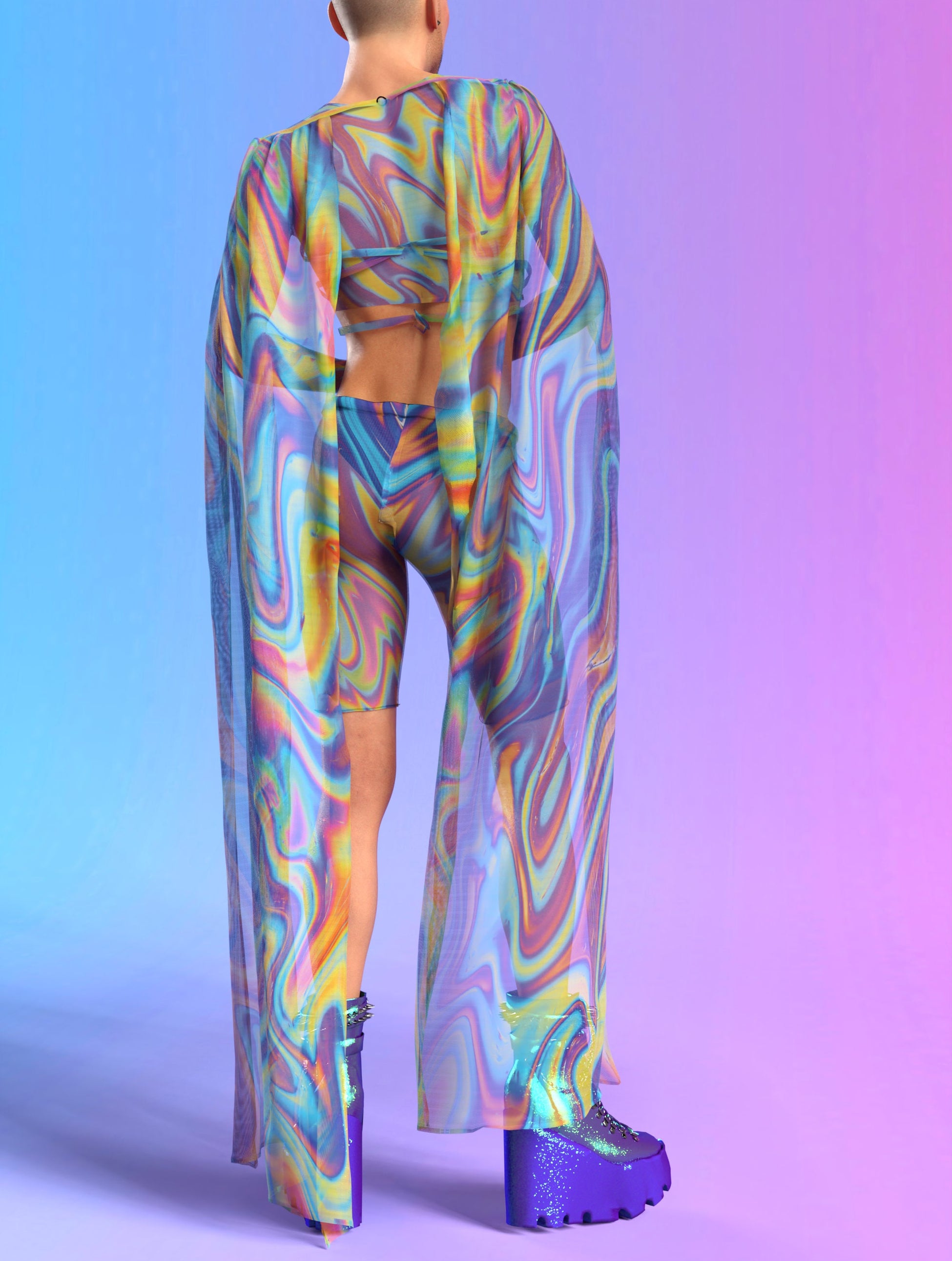 Soundscape Mesh Male Cutout Set 2