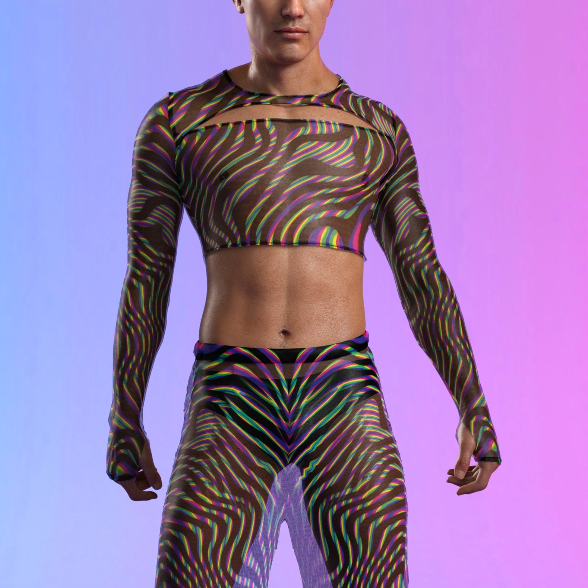 Oh Mesh Male Split Set 2