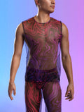 Interference Mesh Male Muscle Top