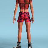 Caprice Male Mesh Crop Top