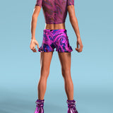 Energy Flux Male Mini Shorts