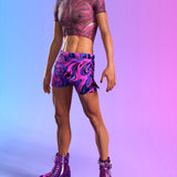 Energy Flux Male Mini Shorts
