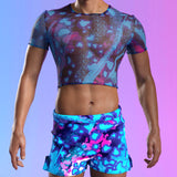 Polarize Male Mesh Crop Top